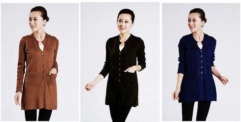 秋日溫情，時尚之選 韓版中長款針織開衫引領中老年女裝批發新風尚